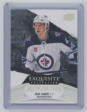 2024-25 Upper Deck Black Diamond Exquisite Collection - Rookies Brad Lambert #R-BL card