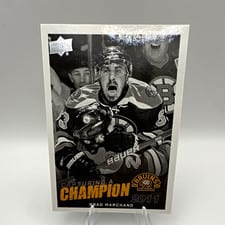 2023-24 Upper Deck Boston Bruins Centennial Capturing a Champion Brad Marchand #CC-15 card