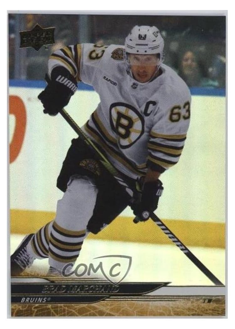 2024-25 Upper Deck Base Set Brad Marchand Silver Foil #15 card