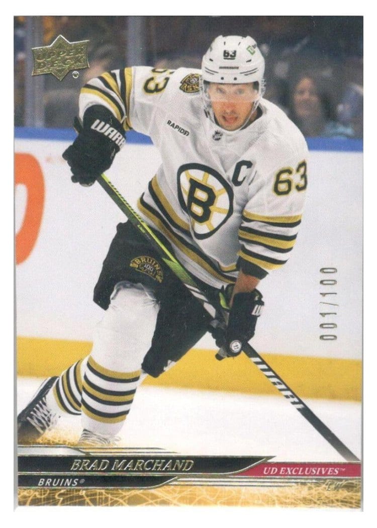 2024-25 Upper Deck Base Set Brad Marchand #15 card