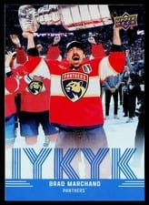 2025-26 Upper Deck IYKYK Brad Marchand #IYKYK-4