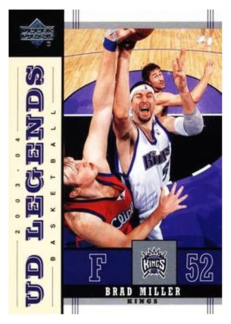 2003 Upper Deck Legends Brad Miller #75 card