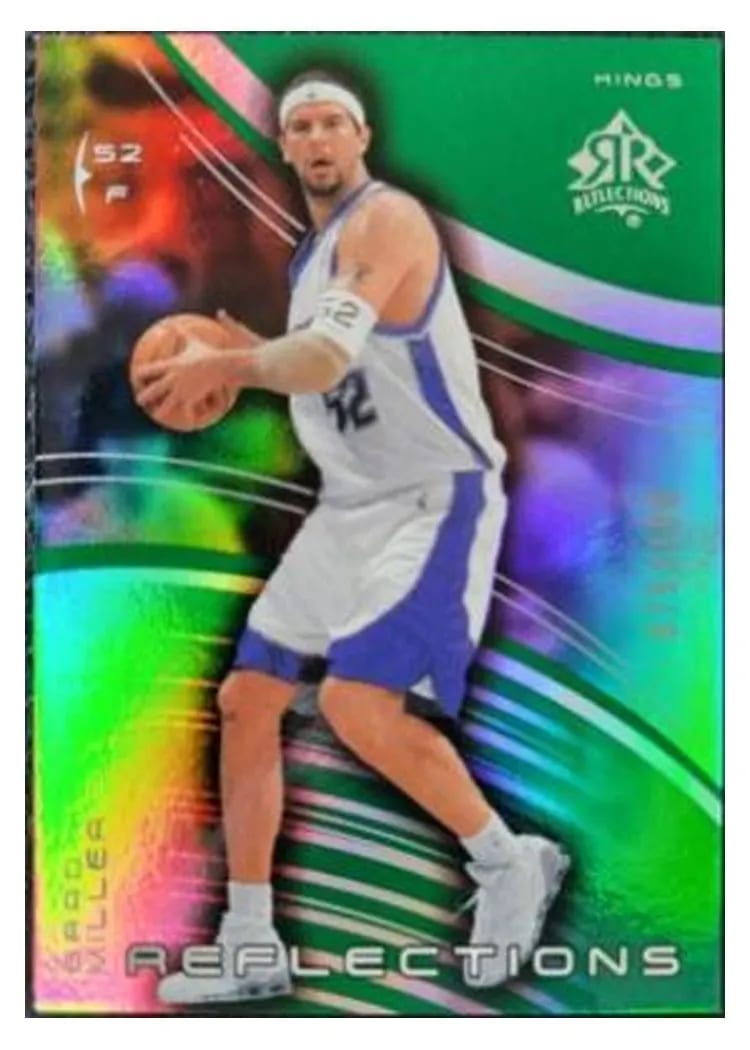 2004 Upper Deck Reflections Brad Miller #72 card