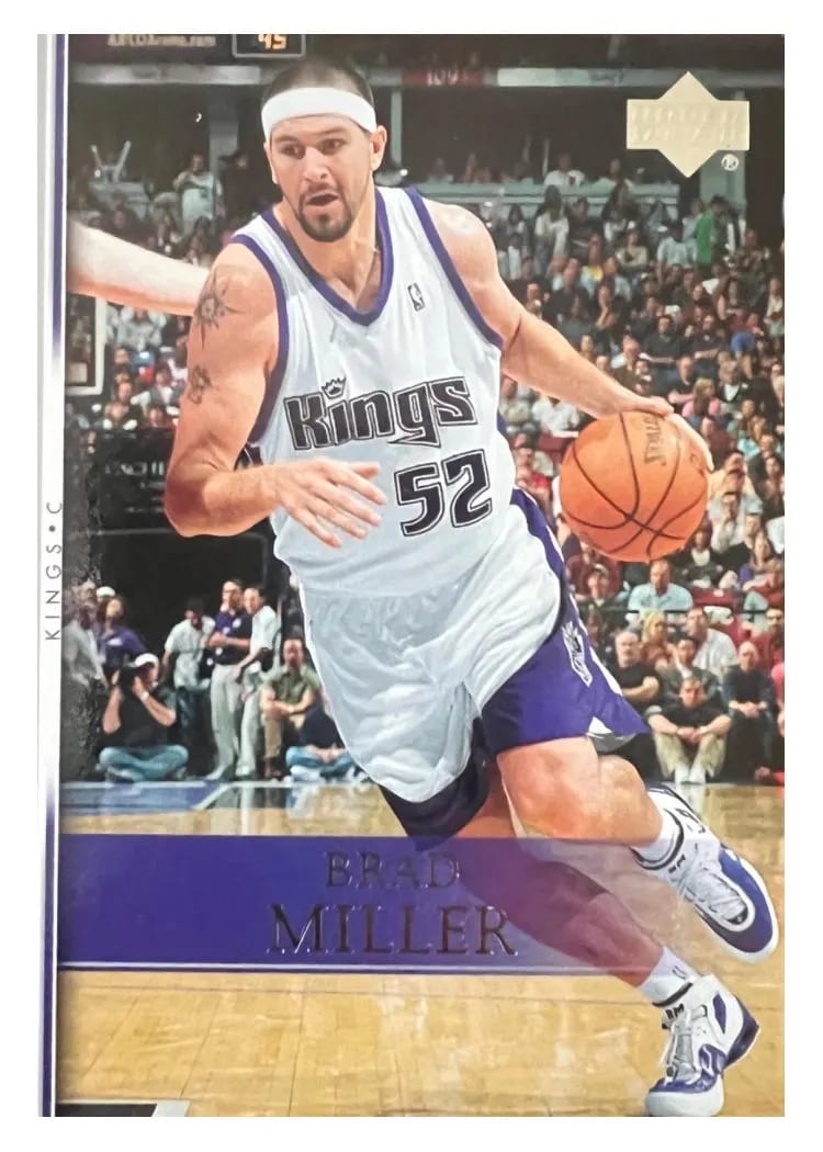 2007 Upper Deck Brad Miller #56 card