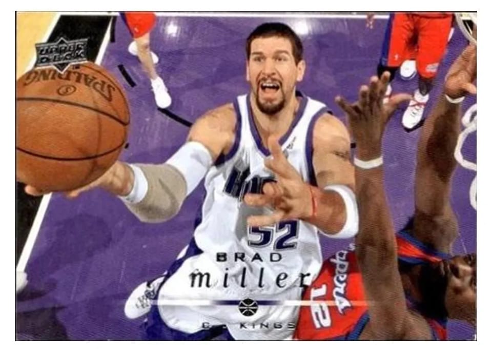 2008 Upper Deck Brad Miller #161 card
