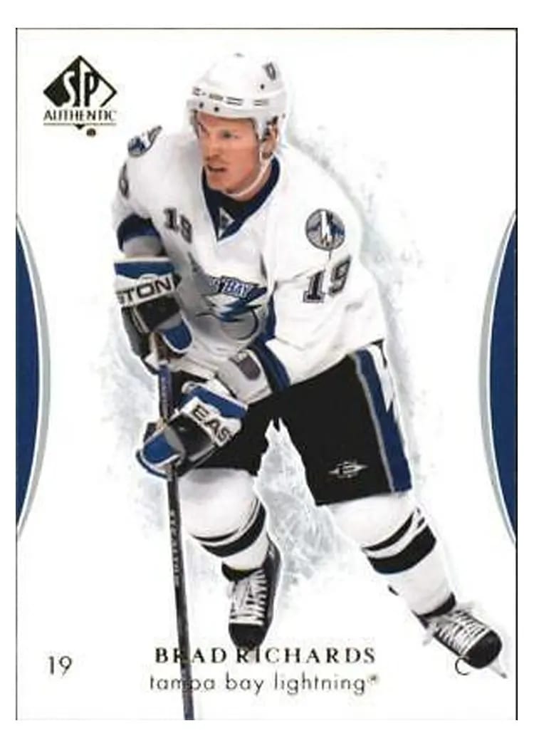 2007 SP Authentic Brad Richards #28 card