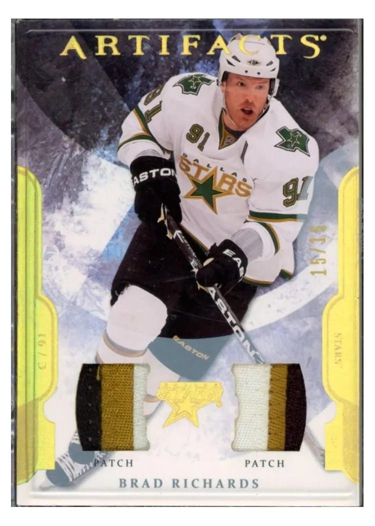 2011 Upper Deck Artifacts Brad Richards #35 card