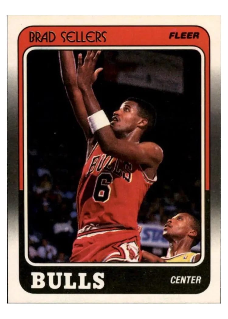 1988 Fleer Brad Sellers #21 card