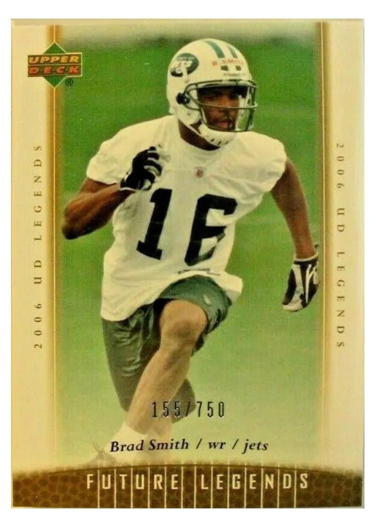 2006 Upper Deck Legends Brad Smith #108 card