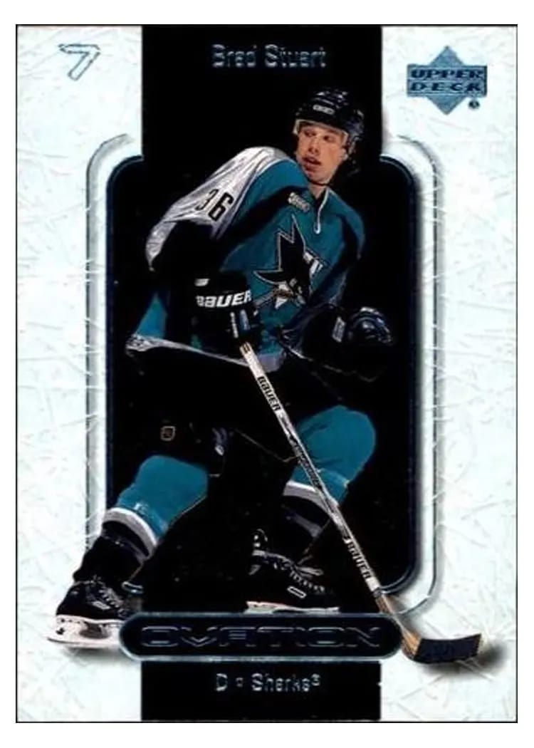 1999 Upper Deck Ovation Brad Stuart #51 card