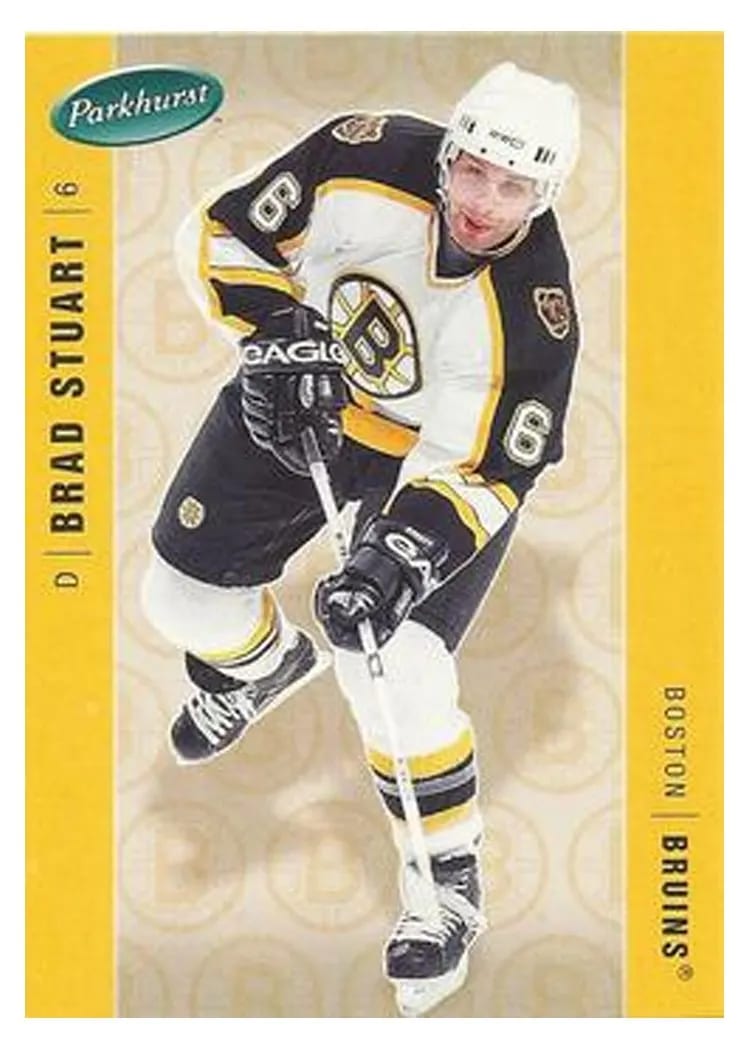 2005 Parkhurst Brad Stuart #40 card