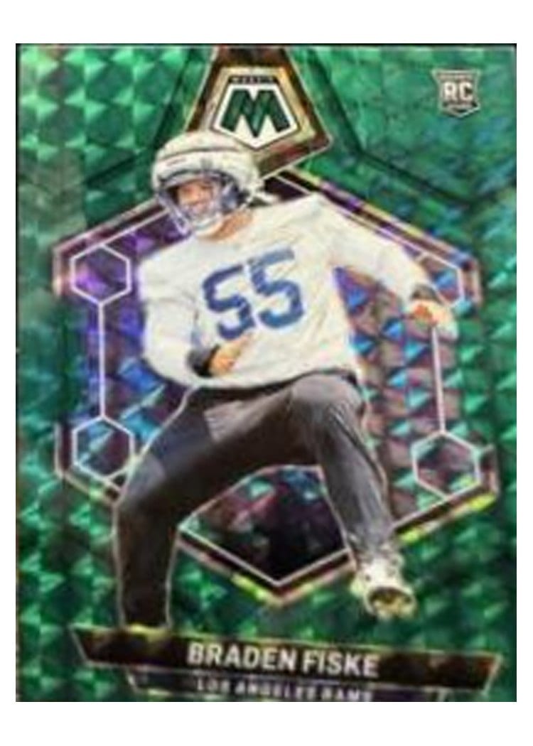 2024 Panini Mosaic Base Set Braden Fiske #339 card