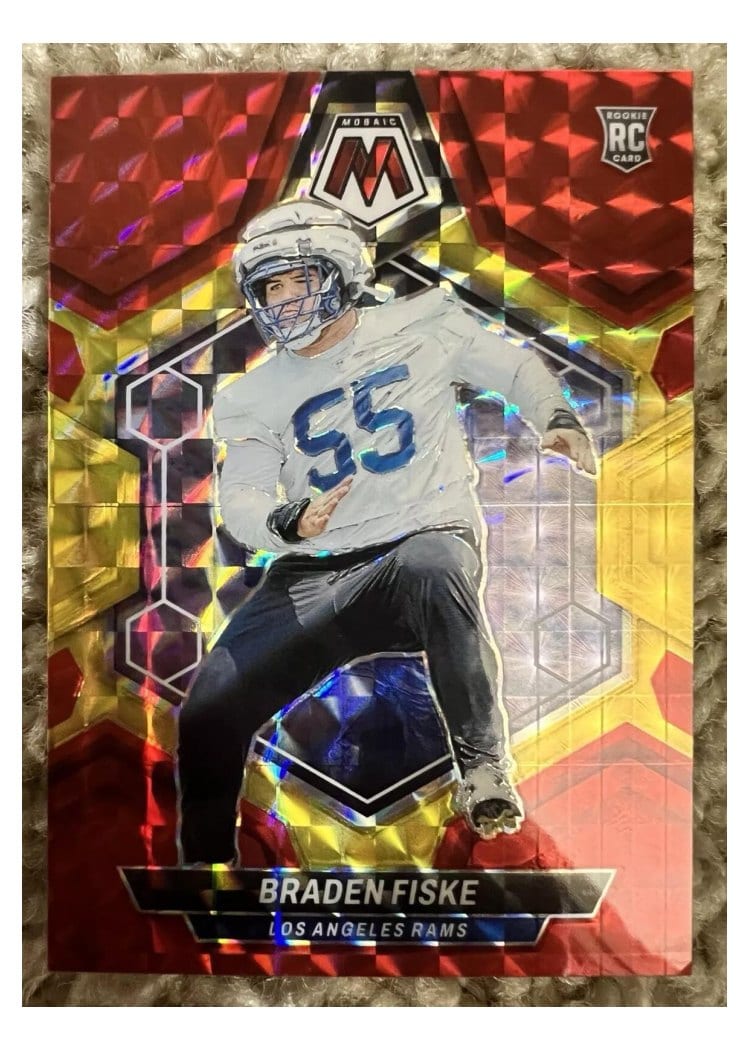 2024 Panini Mosaic Base Set Braden Fiske #339 card