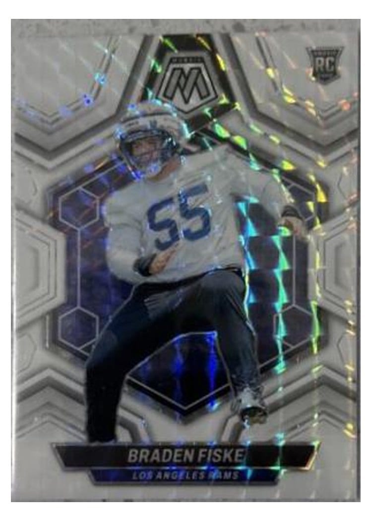 2024 Panini Mosaic Base Set Braden Fiske White #339 card