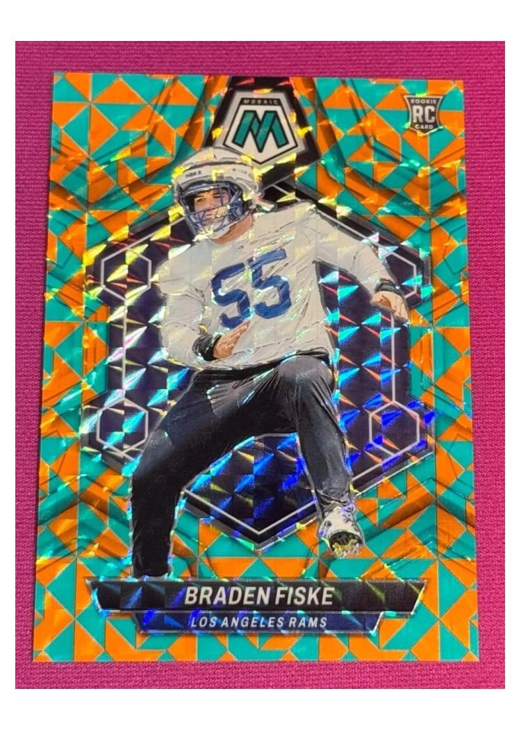 2024 Panini Mosaic Base Set Braden Fiske #339 card