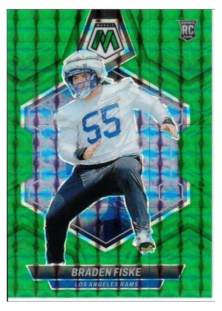 2024 Panini Mosaic Base Set Braden Fiske #339 card