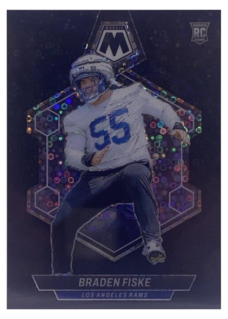 2024 Panini Mosaic Base Set Braden Fiske #339 card