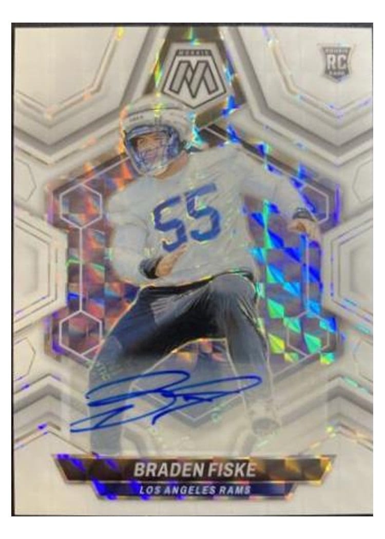 2024 Panini Mosaic Base Set Braden Fiske #339 card