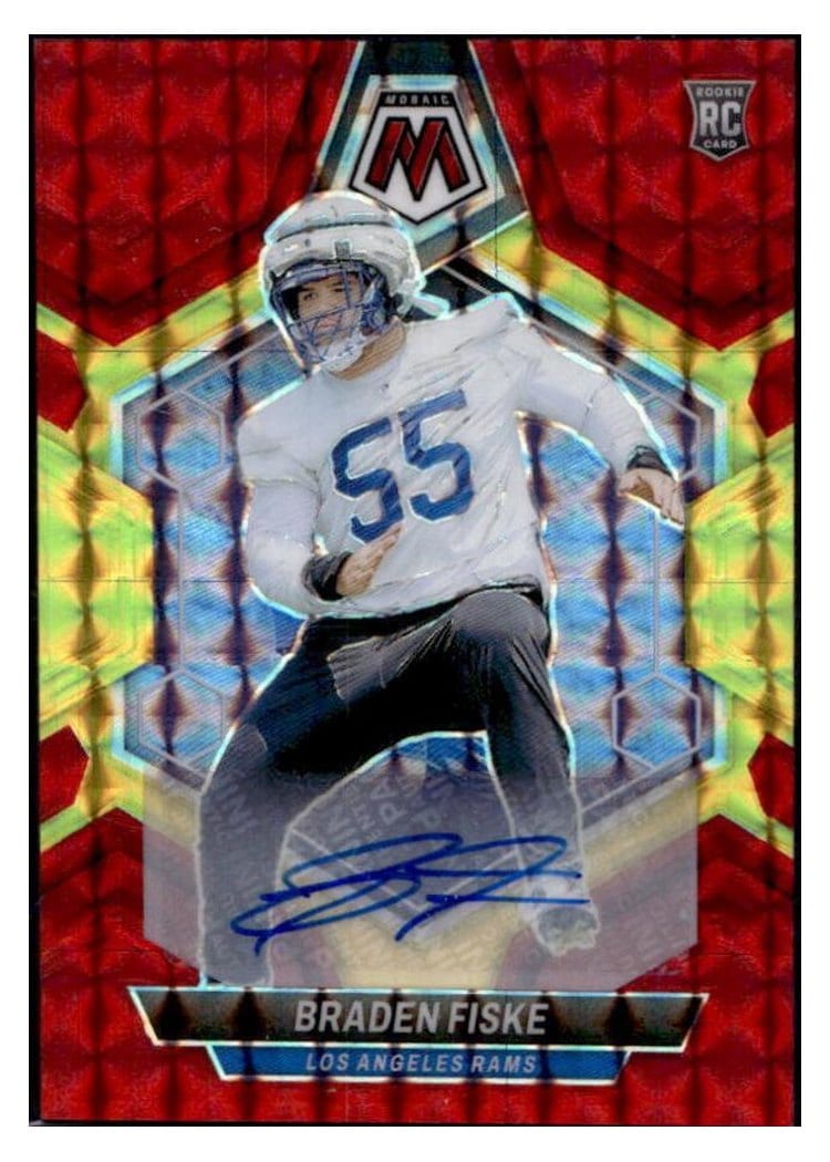2024 Panini Mosaic Base Set Braden Fiske #339 card