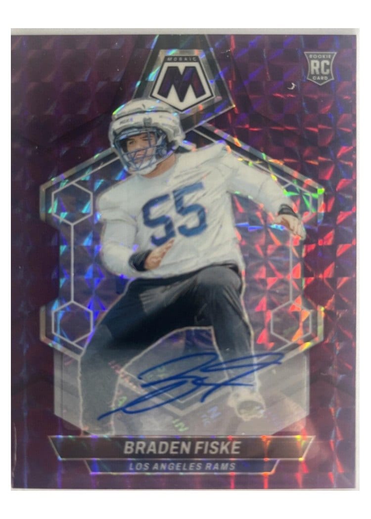 2024 Panini Mosaic Base Set Braden Fiske #339 card