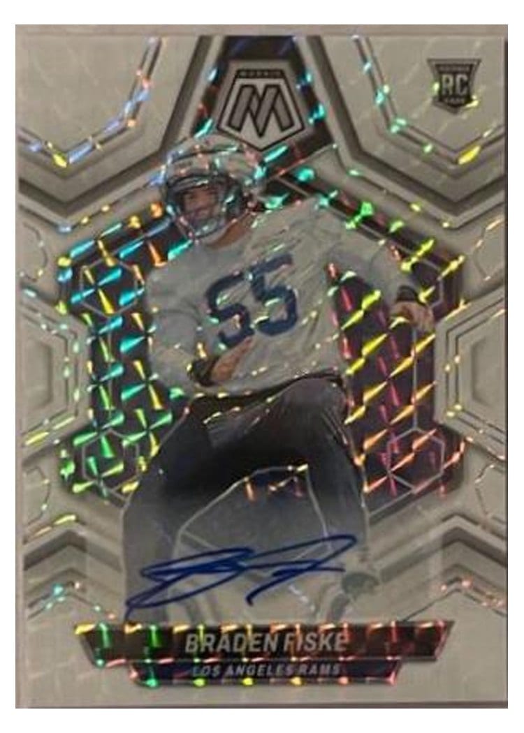 2024 Panini Mosaic Base Set Braden Fiske #339 card