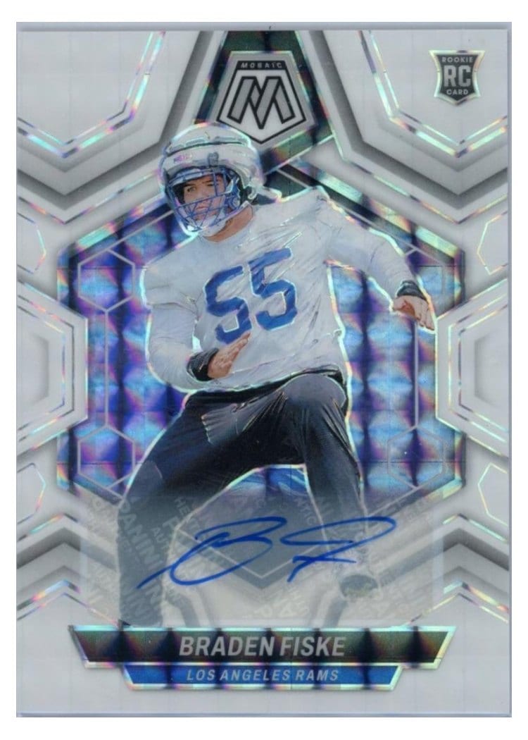 2024 Panini Mosaic Base Set Braden Fiske #339 card