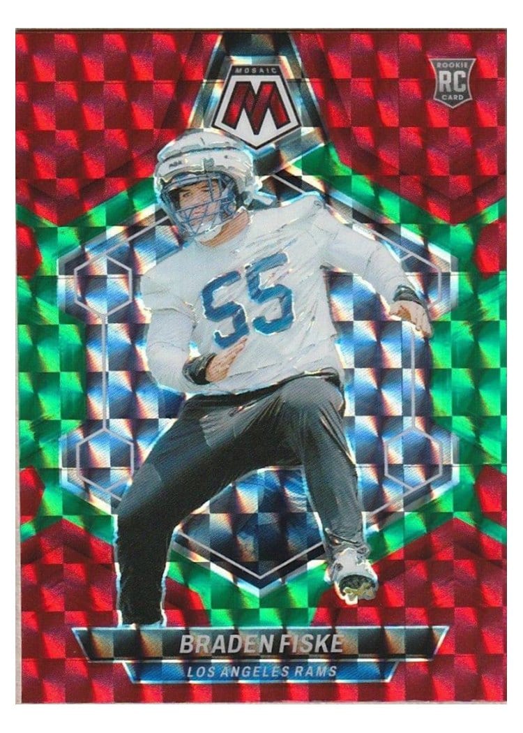 2024 Panini Mosaic Base Set Braden Fiske #339 card