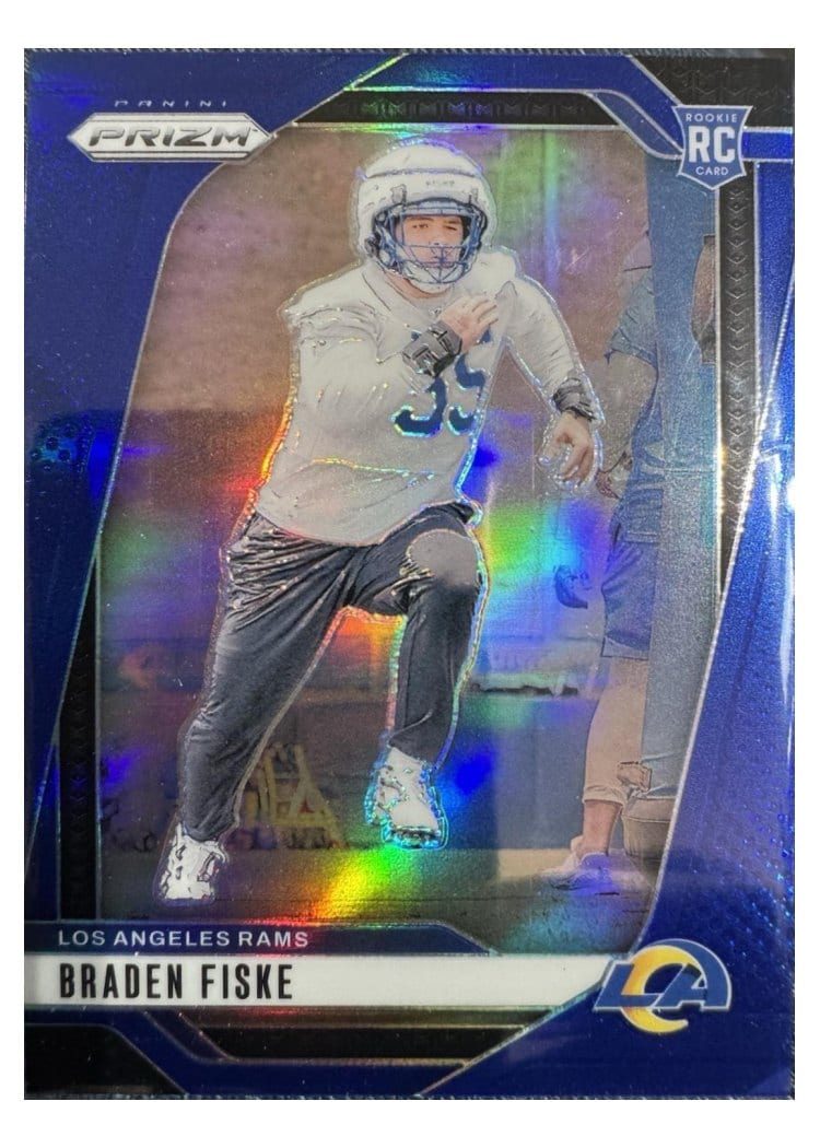 2024 Panini Prizm Base Set Braden Fiske Blue #310 card