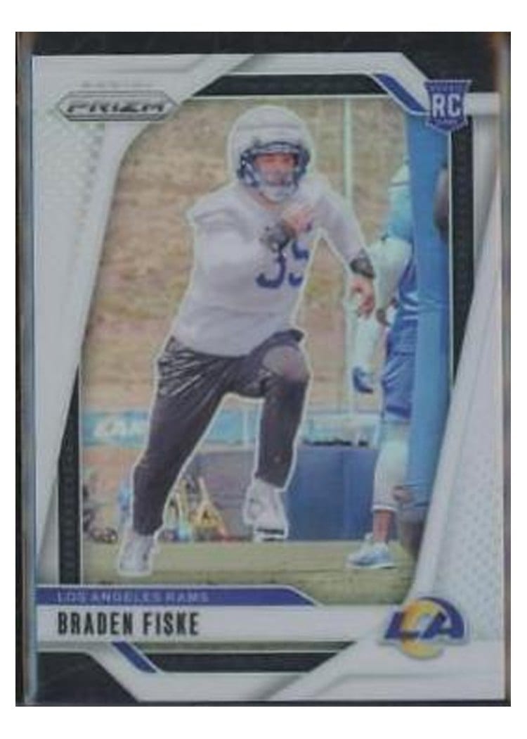 2024 Panini Prizm Base Set Braden Fiske White #310 card