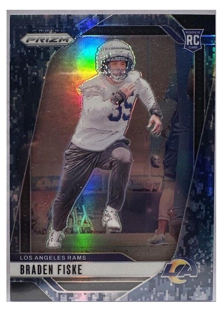 2024 Panini Prizm Base Set Braden Fiske Navy Camo #310 card