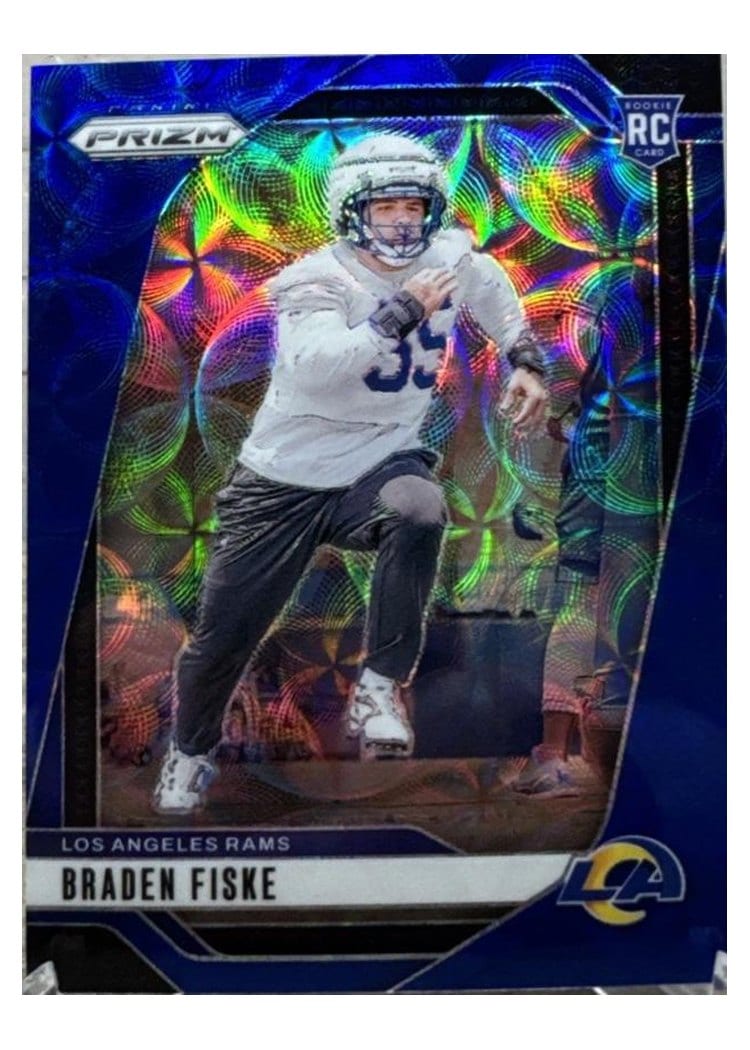 2024 Panini Prizm Base Set Braden Fiske Choice Blue #310 card