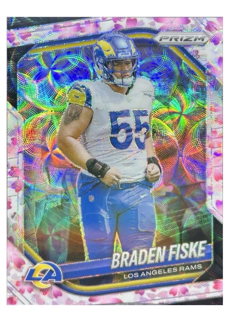 2025 Panini Prizm Base Set Braden Fiske #144 card
