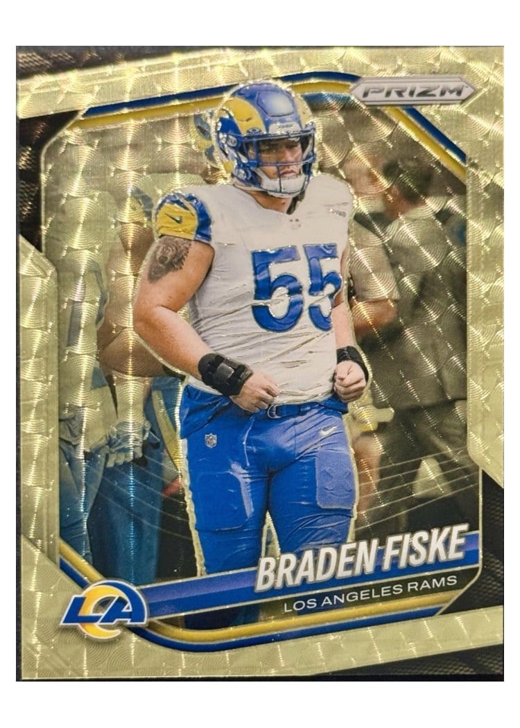 2025 Panini Prizm Base Set Braden Fiske #144 card
