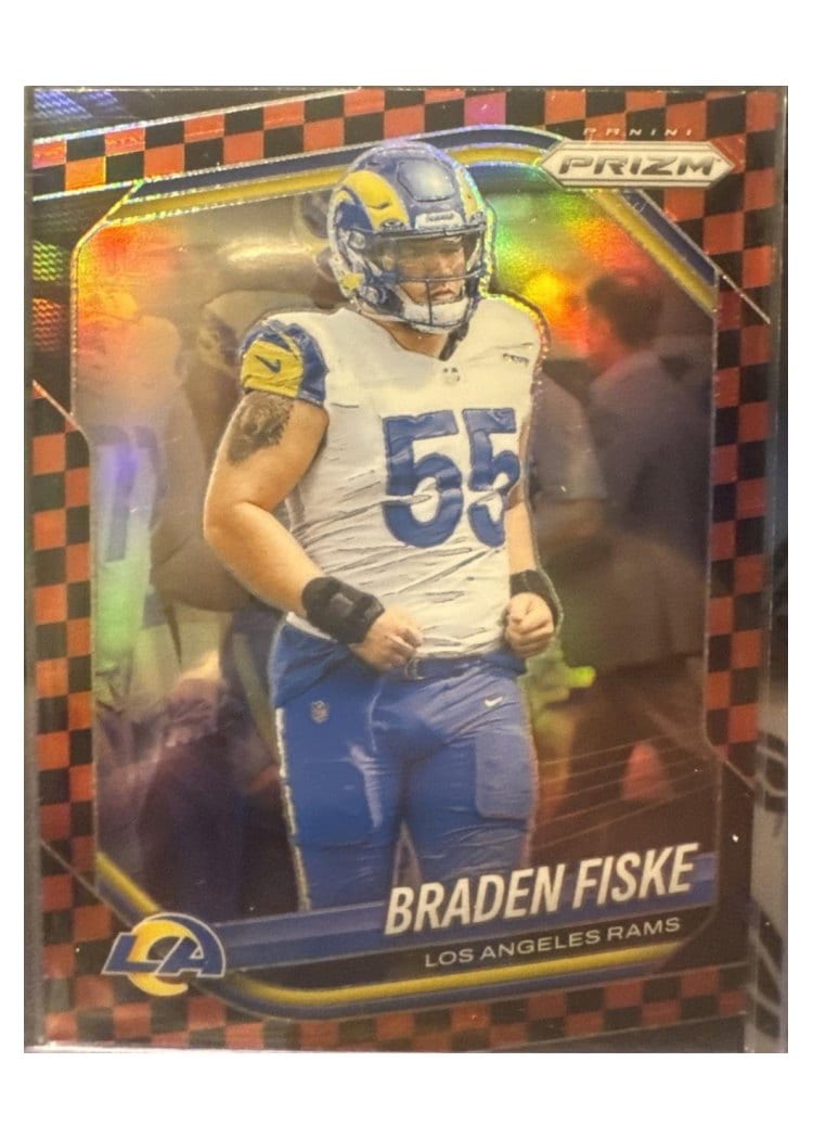 2025 Panini Prizm Base Set Braden Fiske #144 card