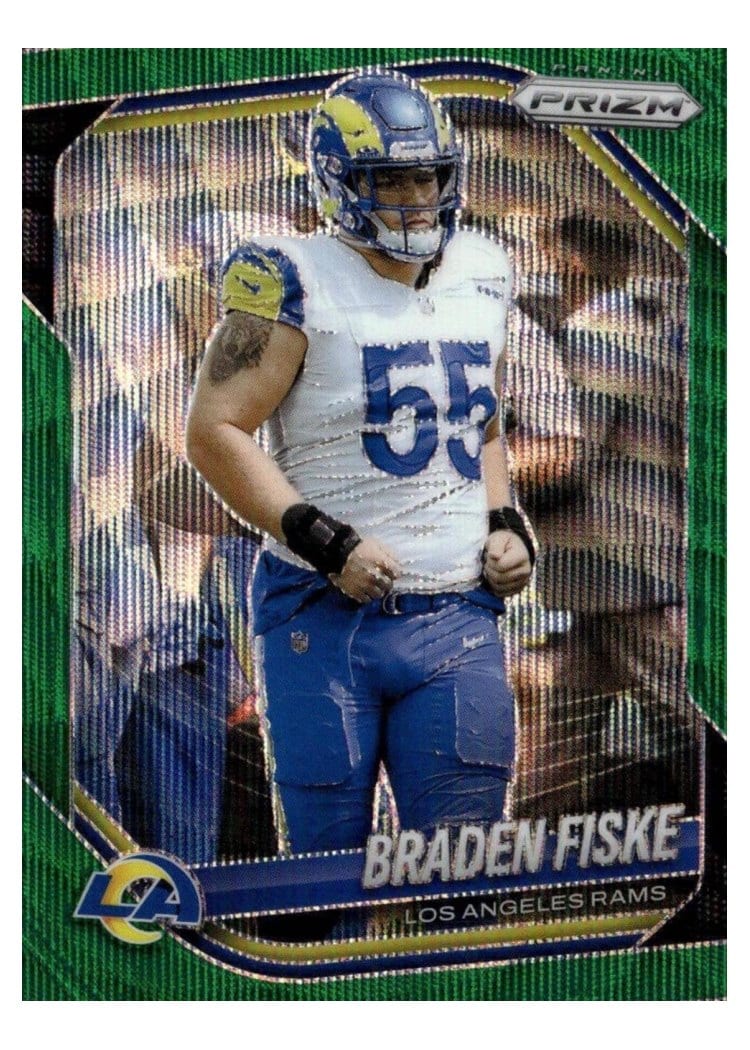 2025 Panini Prizm Base Set Braden Fiske #144 card