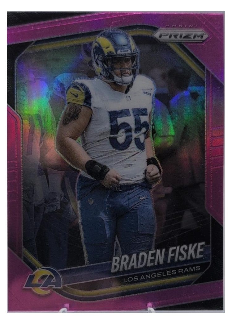 2025 Panini Prizm Base Set Braden Fiske #144 card