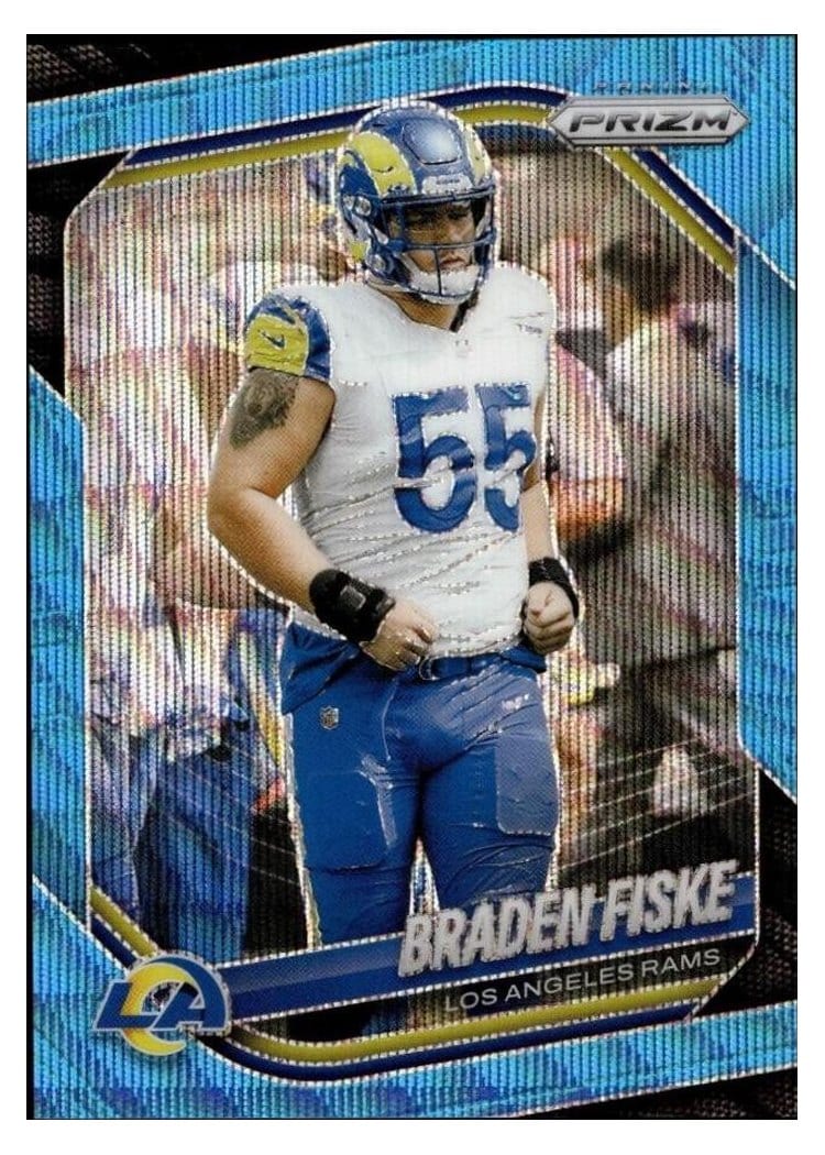 2025 Panini Prizm Base Set Braden Fiske #144 card