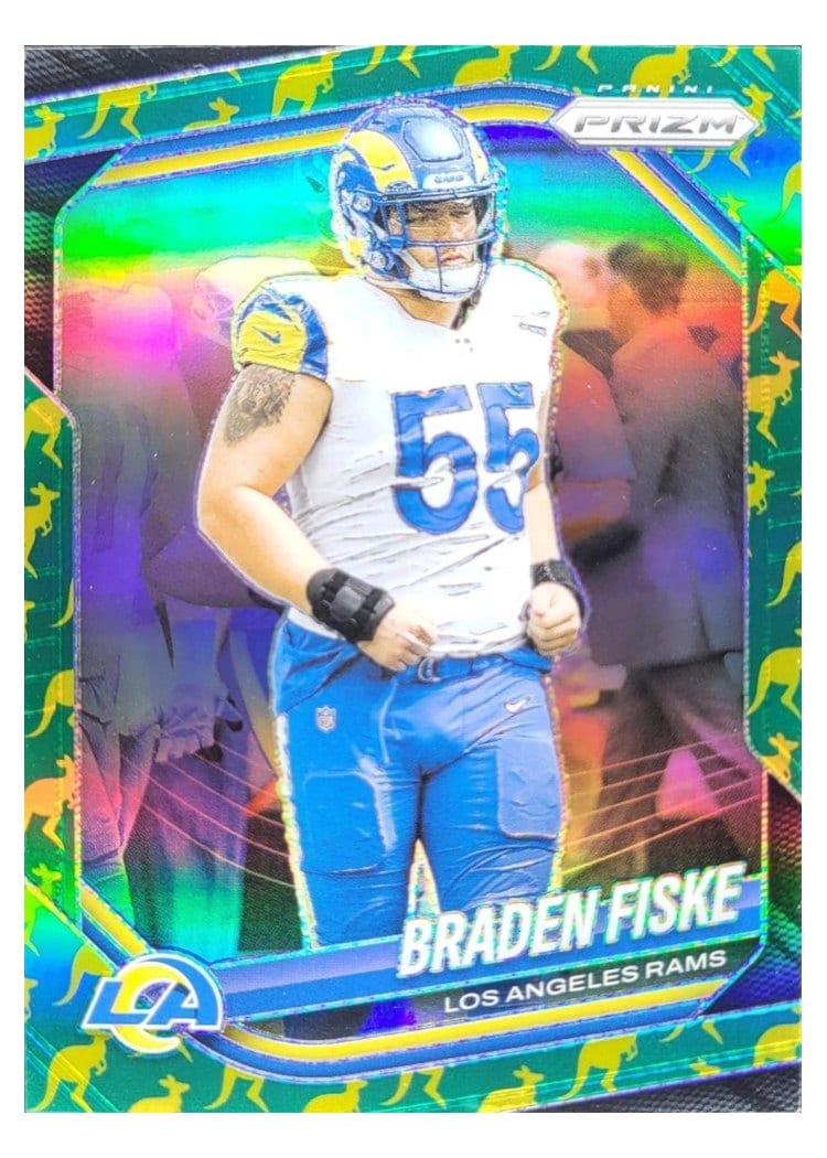 2025 Panini Prizm Base Set Braden Fiske #144 card
