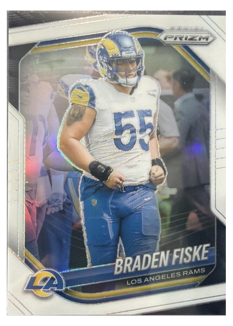 2025 Panini Prizm Base Set Braden Fiske #144 card