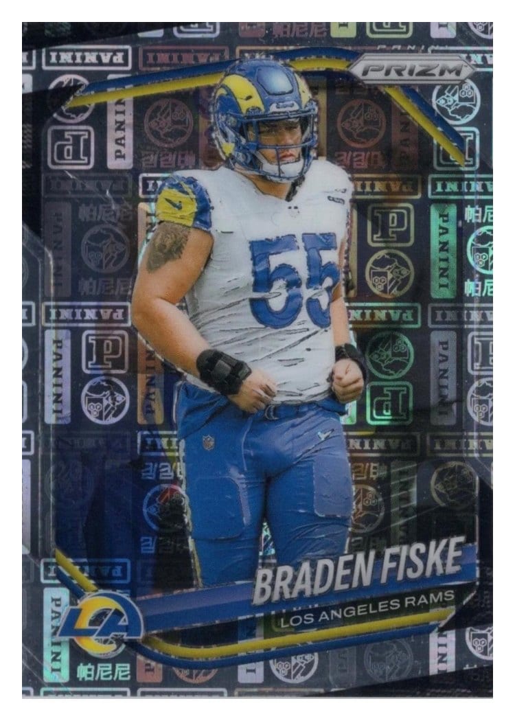2025 Panini Prizm Base Set Braden Fiske #144 card