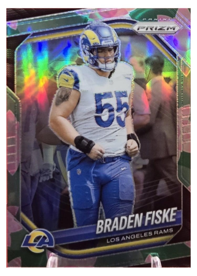 2025 Panini Prizm Base Set Braden Fiske Lotus Flower #144 card