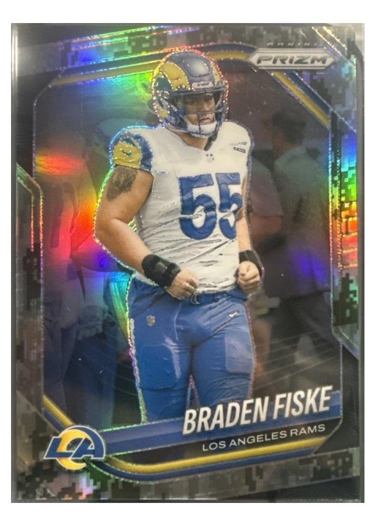2025 Panini Prizm Base Set Braden Fiske #144 card
