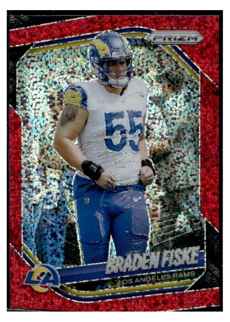 2025 Panini Prizm Base Set Braden Fiske #144 card