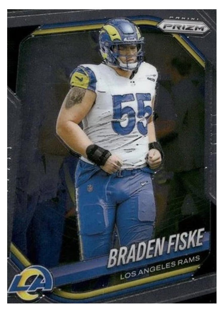 2025 Panini Prizm Base Set Braden Fiske #144 card