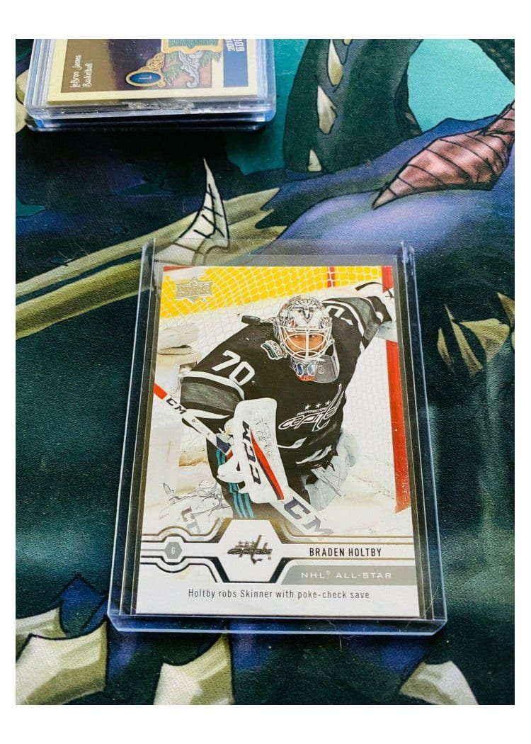 2019-20 SP Authentic Upper Deck Update Braden Holtby #534 card