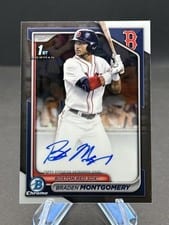 2024 Bowman Draft Chrome Prospect Autograph Braden Montgomery #CPA-BM