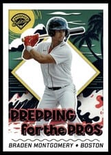 2024 Panini Prospect Edition Prepping for the Pros Braden Montgomery #10 card