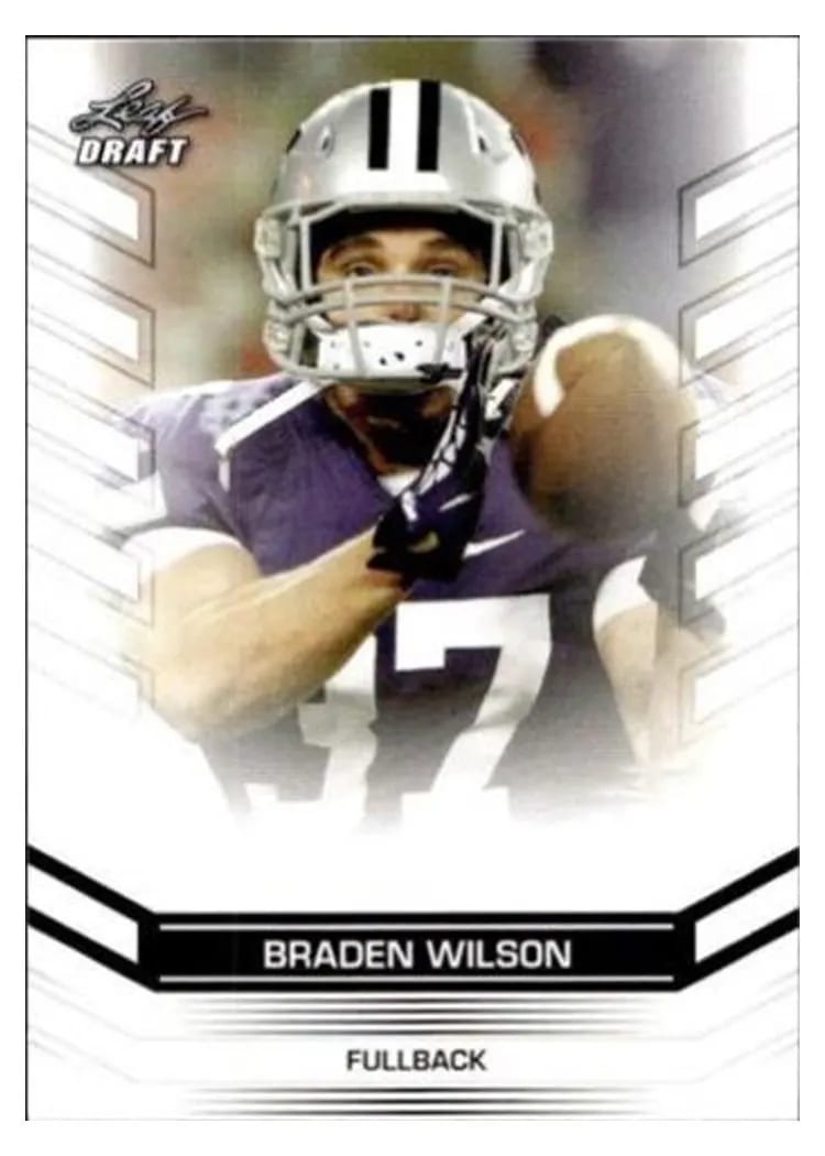 2013 Leaf Draft Braden Wilson #82 card