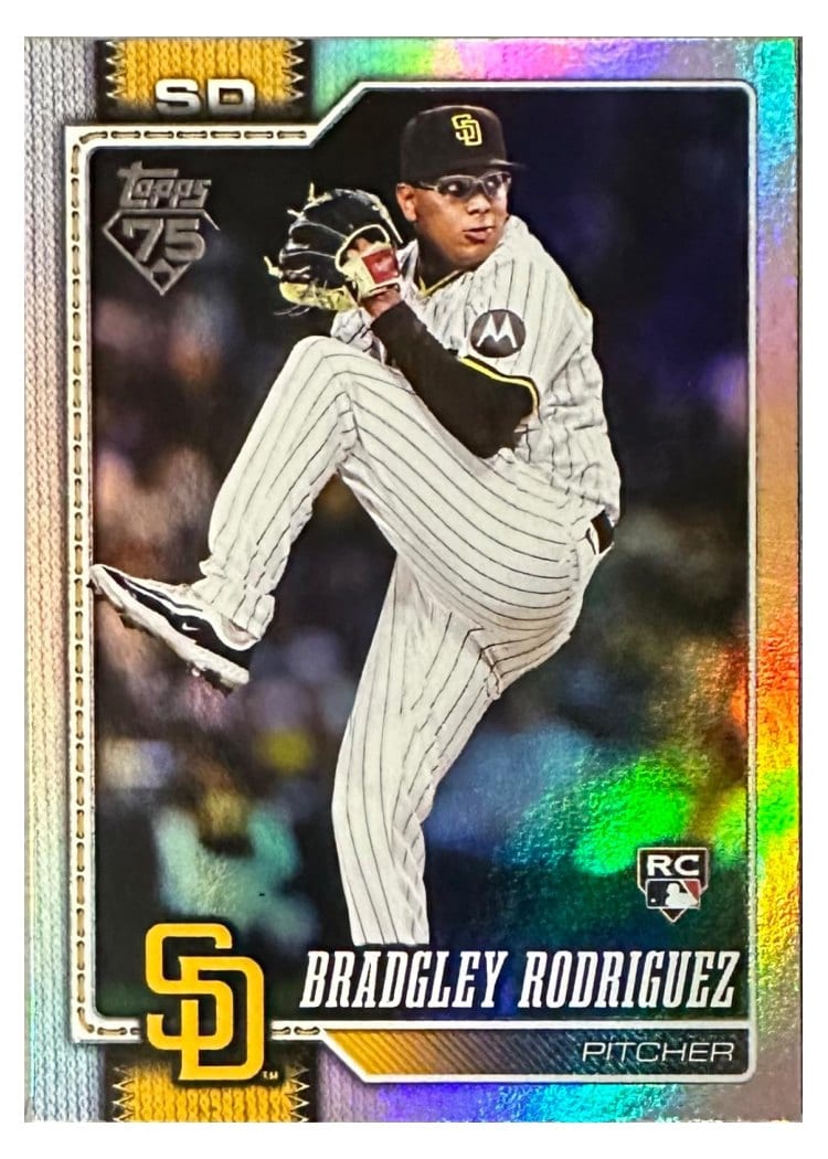 2026 Topps Base Set Bradgley Rodriguez Rainbow #42 card