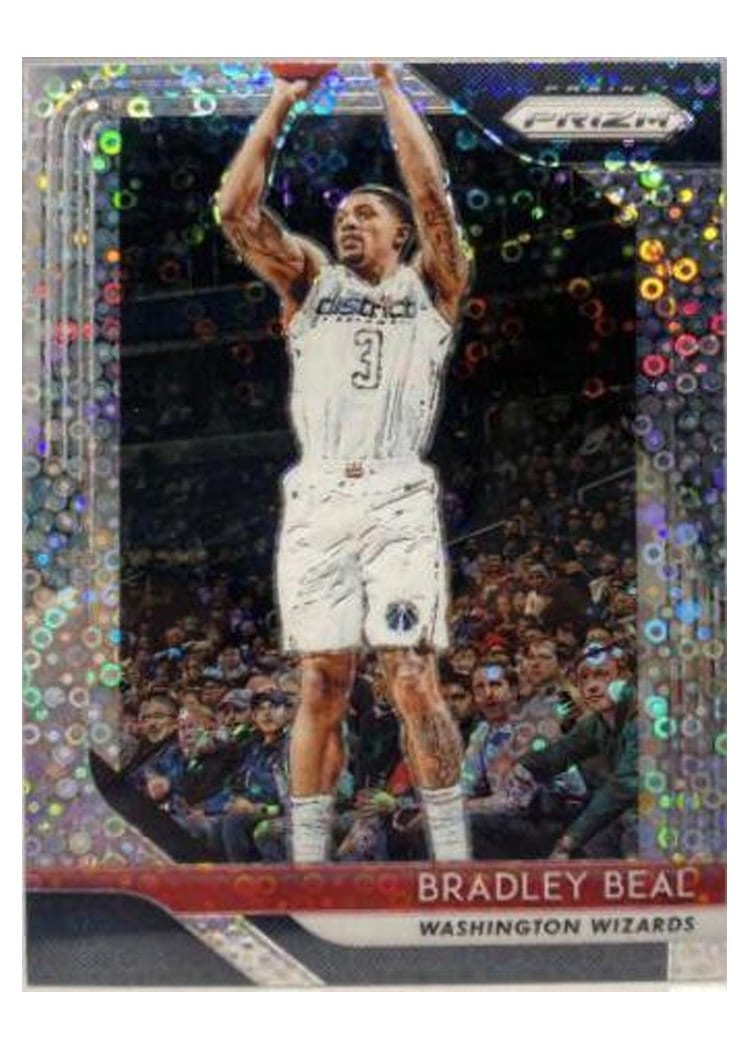 2018-19 Panini Prizm Base Set Bradley Beal Fast Break Prizm #233 card